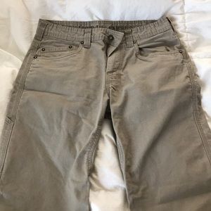 Prana Bronson Pant - 30x30, Std. Fit, Dark Khaki